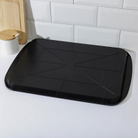 Поднос, 49&times;35 см, цвет чёрный