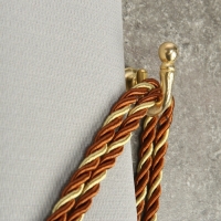 Крючок для штор KS003, однорожковый, цвет золото Крючок для штор KS003, однорожковый, цвет золото