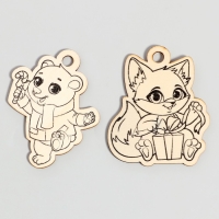 Новогодний набор для творчества. Ёлочные украшения &laquo;Новый год! Весёлый праздник&raquo;