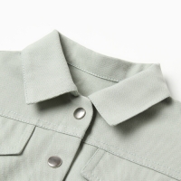 Рубашка верхняя укор. детская Крошка Я, рост 86-92 см, мятный