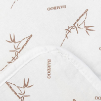 Одеяло всесезонное Адамас "Бамбук", размер 110х140 &plusmn; 5 см, 300 гр/м2, чехол поликоттон, цвет микс