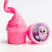 Слайм &laquo;Стекло&raquo;, серия Butter, розовый цвет, 75 г