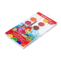 Акварель 12 цветов, ErichKrause ArtBerry, с УФ-защитой, палитра и кисть, пластик, европодвес Акварель 12 цветов, ErichKrause ArtBerry, с УФ-защитой, палитра и кисть, пластик, европодвес