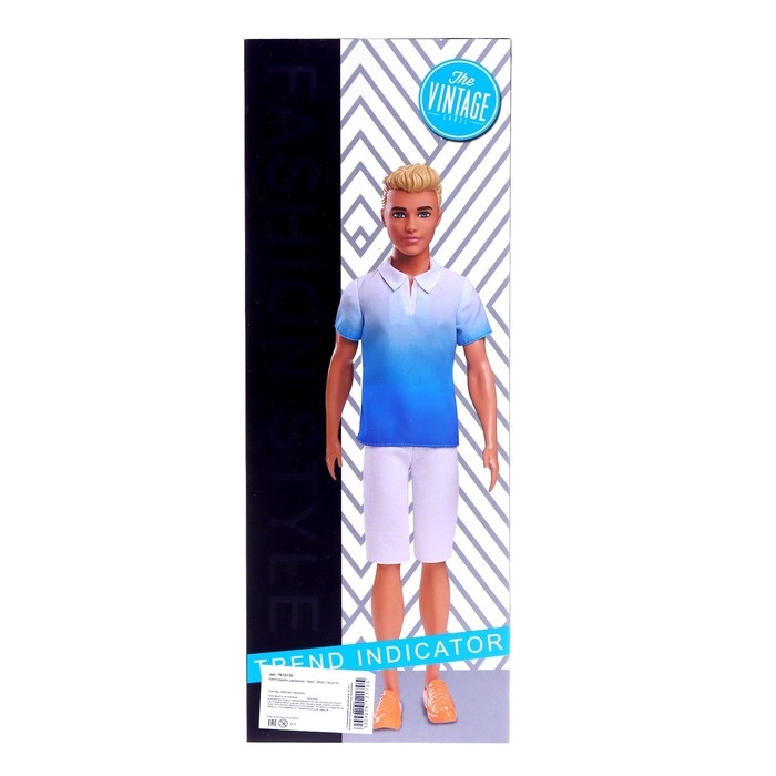 Кукла-модель шарнирная &laquo;Макс&raquo;, МИКС