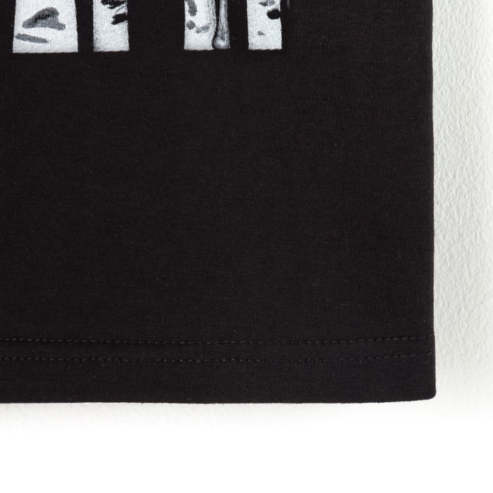 Футболка детская MINAKU «Берёза», цвет чёрный, рост 116 Футболка детская MINAKU «Берёза», цвет чёрный, рост 116