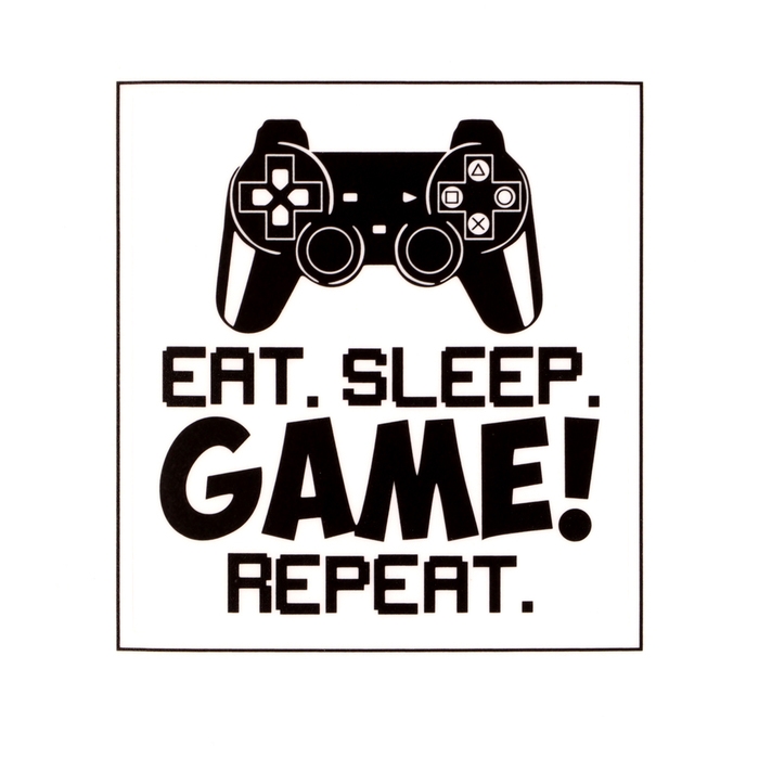 Наклейка 3Д интерьерная Геймер 58*30см