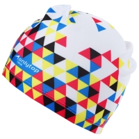 Шапочка для плавания взрослая ONLYTOP &laquo;Мозаика&raquo;, тканевая, обхват 54-60 см