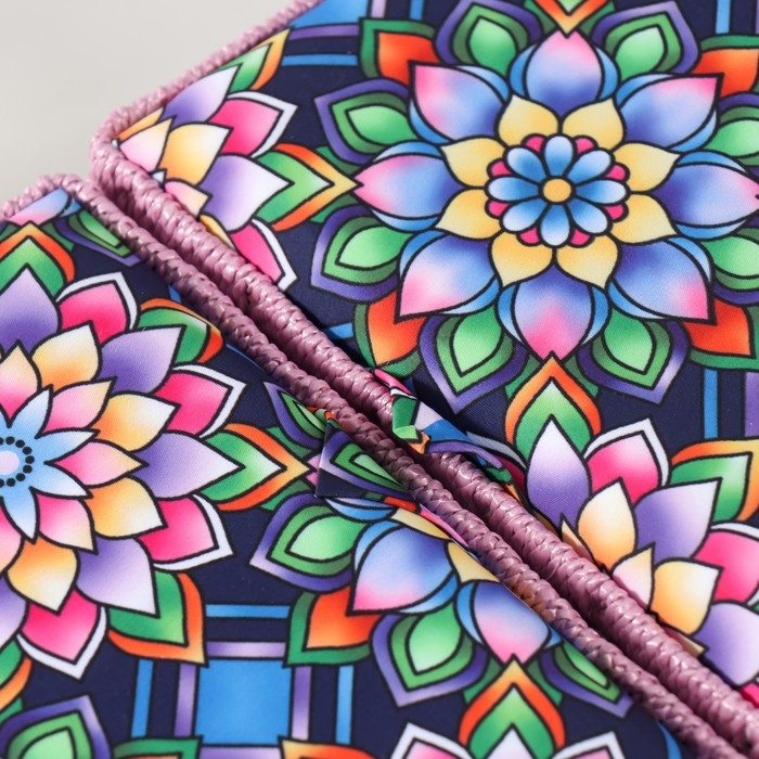 Шкатулка для рукоделия Шкатулка для рукоделия "Цветы калейдоскопа" 19х26х14,5 см