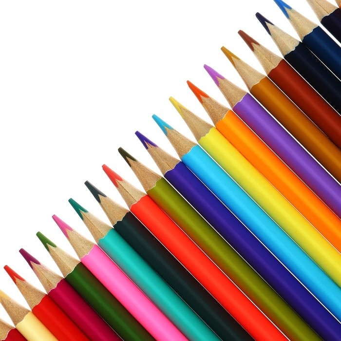 Карандаши 48 цветов, deVENTE Trio Mega Soft, трёхгранный корпус, 4M, 3 мм, металлическая подарочная коробка