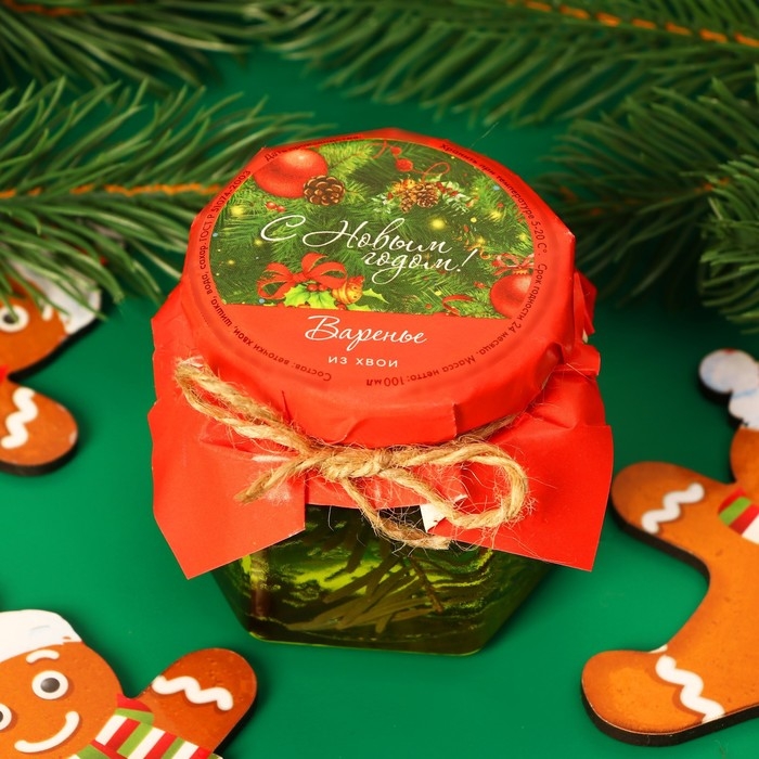 Новый год. Варенье Новый год. Варенье "С Новым Годом!" из хвои, 100 мл