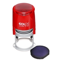 Оснастка для круглой печати автоматическая COLOP Printer R40, диаметр 41.5 мм, с крышкой, МИКС