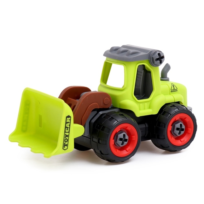 Конструктор винтовой &laquo;Фермерский погрузчик&raquo;, с отвёрткой, 25 деталей