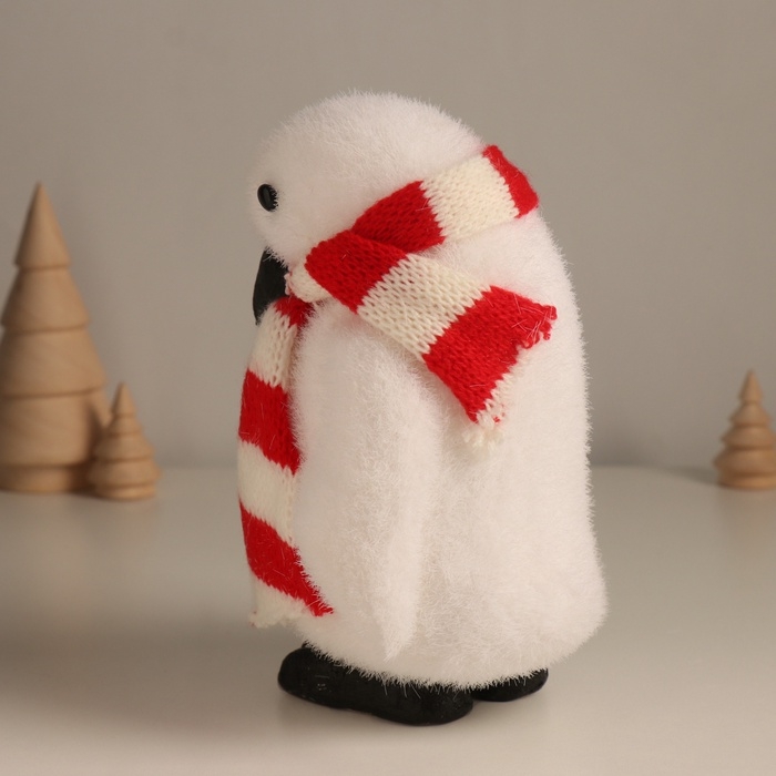 Декор Декор "Пингвин в полосатом шарфике" 17х12х10 см