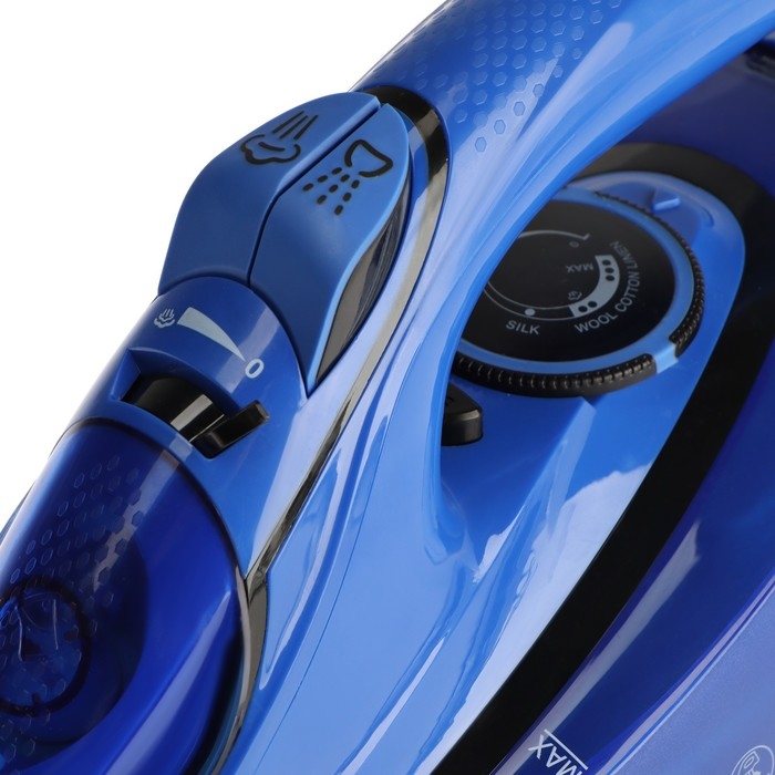 Утюг KELLI KL-1650С, 2600 Вт, керамическая подошва, беспроводной, 320 мл, синий Утюг KELLI KL-1650С, 2600 Вт, керамическая подошва, беспроводной, 320 мл, синий