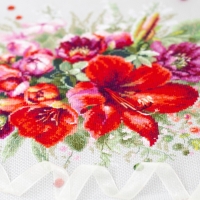 Набор для вышивания "Букет с амариллисом" 36 х 27