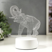 Светильник "Слон" LED RGB от сети RISALUX Светильник "Слон" LED RGB от сети RISALUX