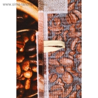 Полотенце вафельное DomoVita &laquo;Кофе&raquo;, 45х60 см