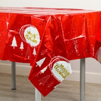 Новый год! Скатерть &laquo;Ёлочки&raquo;, 137 &times; 183 см