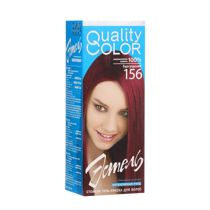 Гель-краска Estel тон № 156, бургундский Гель-краска Estel тон № 156, бургундский