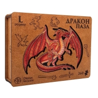 Пазл фигурный &laquo;Дракон&raquo;