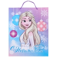 Новый год. Пакет подарочный, 40х49х19 см, упаковка, Холодное сердце