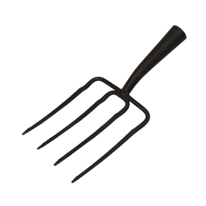 Вилы садово-огородные, 4-рогие, тулейка 40 мм, без черенка, Greengo Вилы садово-огородные, 4-рогие, тулейка 40 мм, без черенка, Greengo