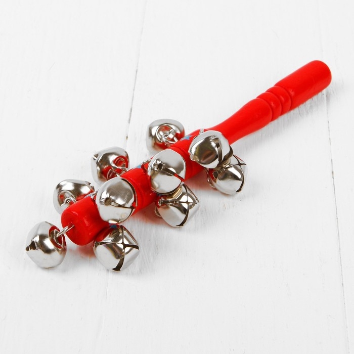 Погремушка с бубенцами &laquo;Весёлое настроение&raquo;, цвета МИКС