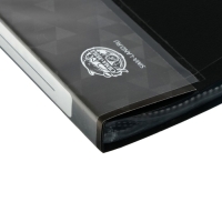 Папка 20 вкладышей А4, Сalligrata, карман на корешке, 600 мкм, 15 мм черная Папка 20 вкладышей А4, Сalligrata, карман на корешке, 600 мкм, 15 мм черная