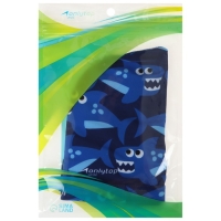 Шапочка для плавания детская ONLYTOP Swim &laquo;Акулы&raquo;, тканевая, обхват 46-52 см
