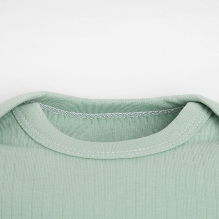 Комплект: боди, шапочка и брюки Крошка Я &laquo;Зайчик&raquo;, рост 86-92 см