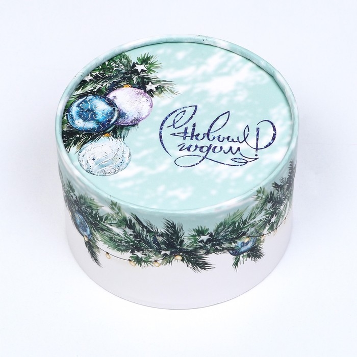 Новый год. Коробка Новый год. Коробка " С Новым Годом" завальцованная без окна ,13 х 8,5 см