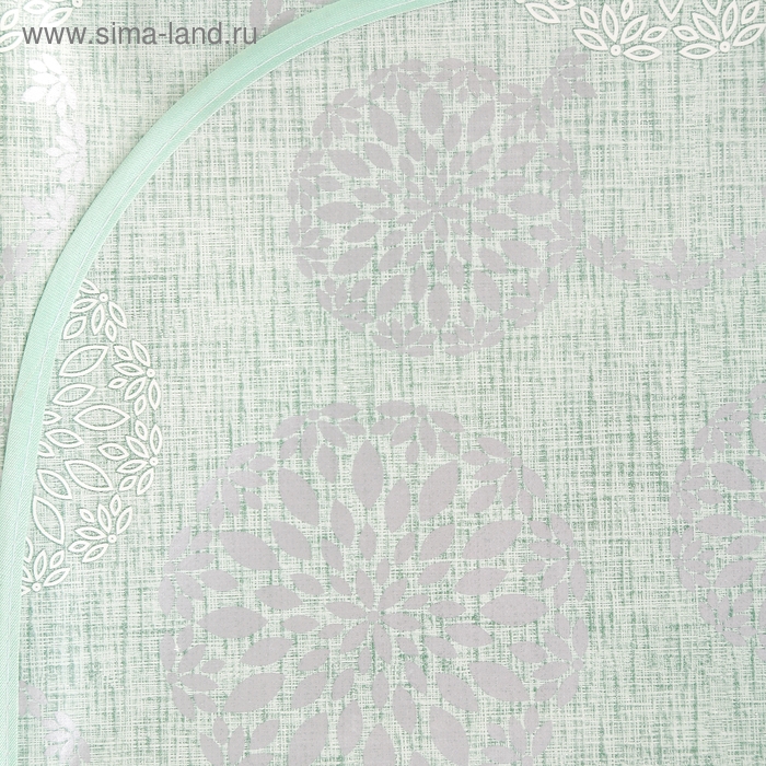 Скатерть на нетканой основе многоразовая с бейкой &laquo;Мажор&raquo;, 135&times;110(+/-5) см, цвет микс