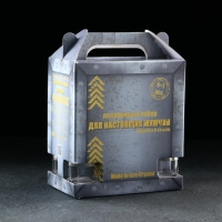 Набор питьевой Jungle, 7 предметов: графин 500 мл, стопка 6×50 мл, с гравировкой и напылением, цвет напыления серебряный Набор питьевой Jungle, 7 предметов: графин 500 мл, стопка 6×50 мл, с гравировкой и напылением, цвет напыления серебряный