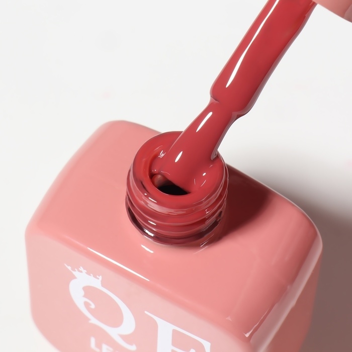 Гель лак для ногтей &laquo;SIMPLE&raquo;, 3-х фазный, 10 мл, LED/UV, цвет красный (122)