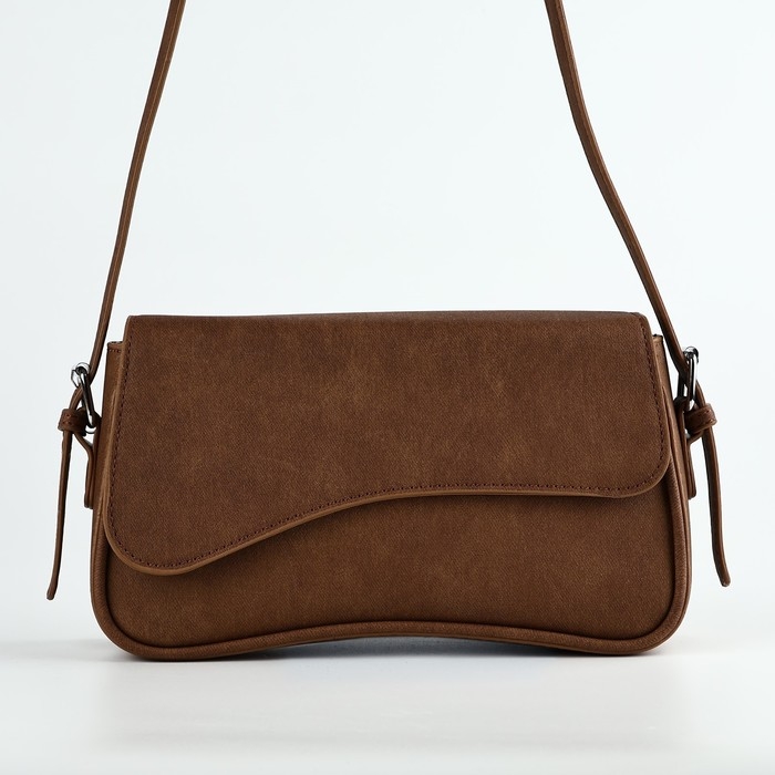 Сумка женская 25*14*6.5 см, цвет коричневый Сумка женская 25*14*6.5 см, цвет коричневый