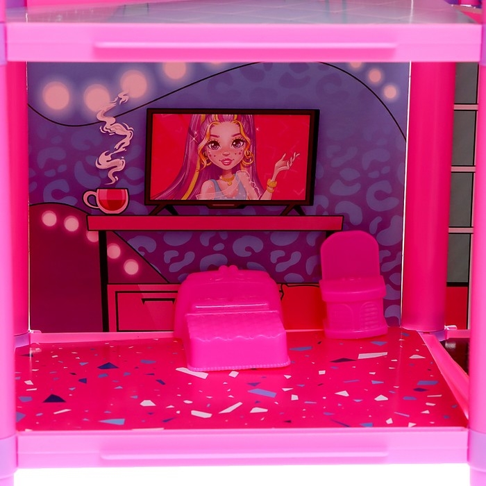 Кукольный домик &laquo;Яркая мечта&raquo;, с аксессуарами