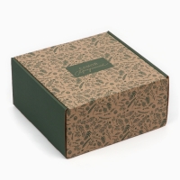 Коробка складная «Ботаника», 24 х 24 х 12 см Коробка складная «Ботаника», 24 х 24 х 12 см