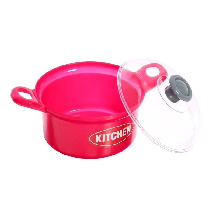 Игровой набор &laquo;Кухня мечты&raquo; с посудой и продуктами, свет, звук, работает от батареек