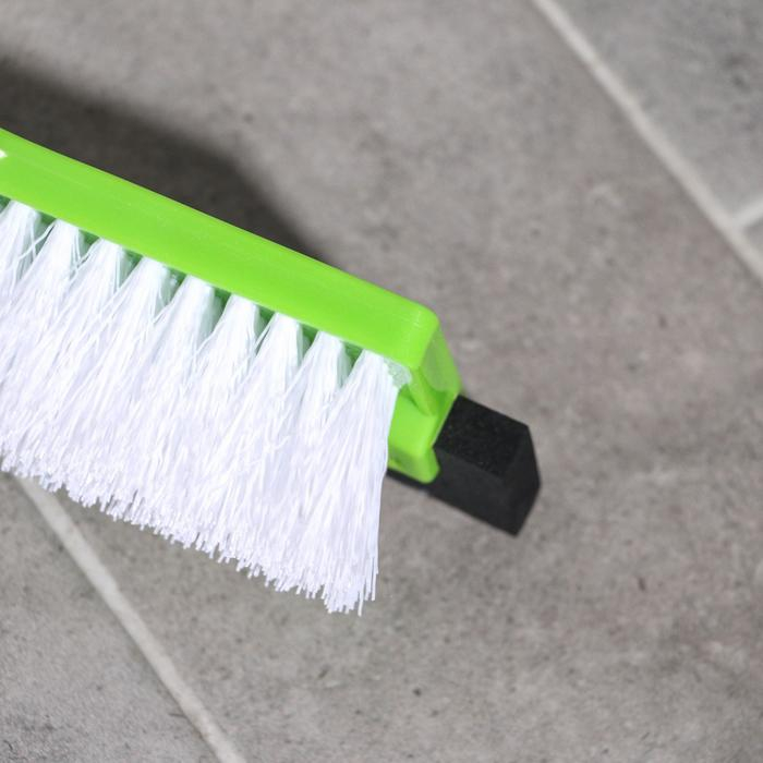 Щётка для пола с водосгоном Доляна, телескопический черенок, нержавеющая сталь, 26&times;6&times;73(118) см, цвет МИКС
