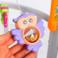 Мобиль музыкальный на кроватку &laquo;Музыкальные листья. Совы&raquo;, на батарейках, Крошка Я