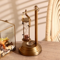 Песочные часы с компасом"Хэнин" латунь Песочные часы с компасом"Хэнин" латунь