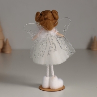 Кукла интерьерная "Ангелочек в белом платье и в белых валеночках" 5х7,8х15,5 см Кукла интерьерная "Ангелочек в белом платье и в белых валеночках" 5х7,8х15,5 см