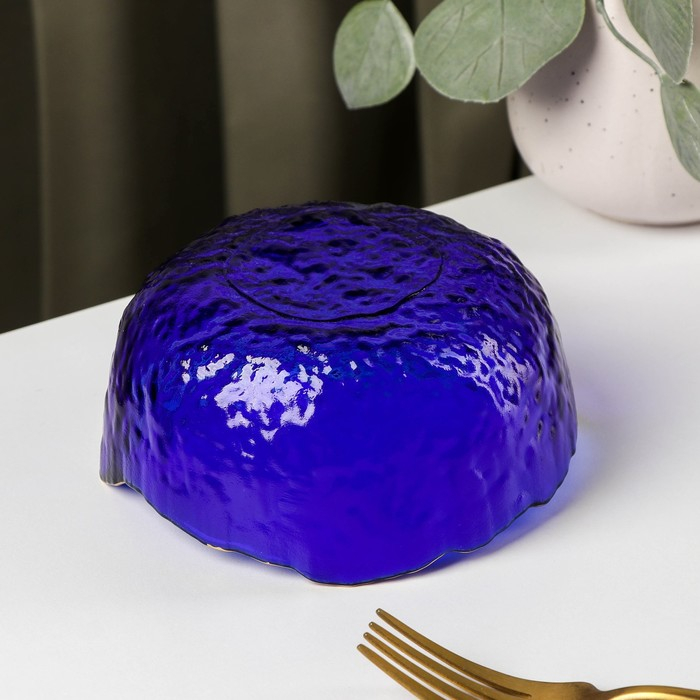 Салатник стеклянный &laquo;Вулкан&raquo;, 380 мл, 13&times;6,5 см