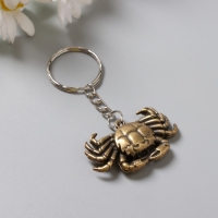 Брелок металл "Краб" МИКС 2,5х4 см Брелок металл "Краб" МИКС 2,5х4 см