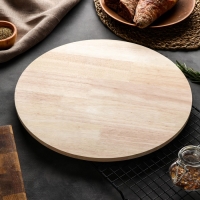 Доска разделочная Magistro &laquo;Дубрава&raquo;, d=35 см, дуб