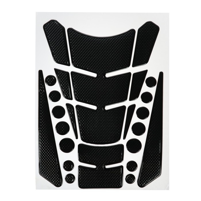 Наклейка защитная на топливный бак мотоцикла, 20&times;14 см