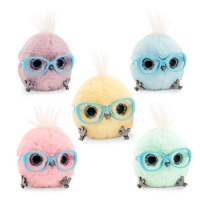 Мягкая игрушка-брелок «КТОтик в больших очках», 8 см, МИКС Мягкая игрушка-брелок «КТОтик в больших очках», 8 см, МИКС