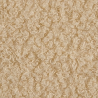 Лоскут мех &laquo;Барашек&raquo;, 50 &times; 50 см, 500 г/м, цвет бежевый №2