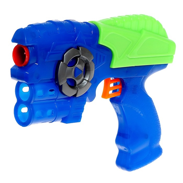 Бластер &laquo;Комбат&raquo;, стреляет мягкими пулями, цвет МИКС