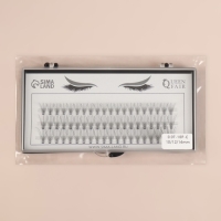 Набор накладных ресниц &laquo;Классика&raquo;, пучки, 10, 12, 14 мм, толщина 0,07 мм, изгиб C, 10 D